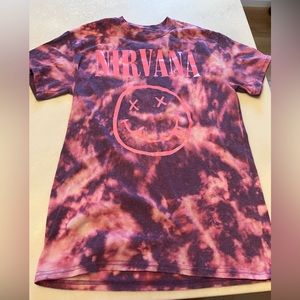 Nirvana Graphic Tie Dye T-Shirt